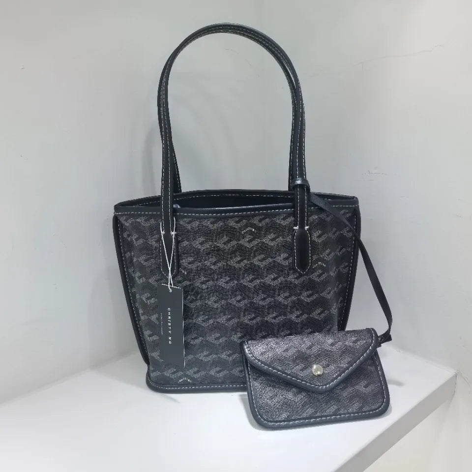 Christy NG Mini Tote Women's Bag Fashionable Versatile Shopping Basket Handbag Single Shoulder Bag Fresh Sweet Style PU Material
